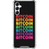 Rainbow Bitcoin Galaxy A15 5G Clear Case